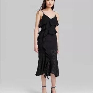 Black Midi Dress
